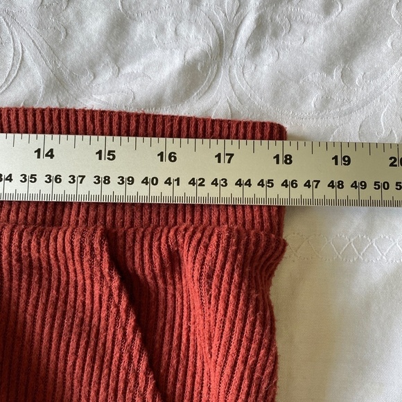 Torrid Sleep Women's Rusty Orange / Brown Sleep Lounge Pants Size 1X Ribbed - Picture 7 of 10